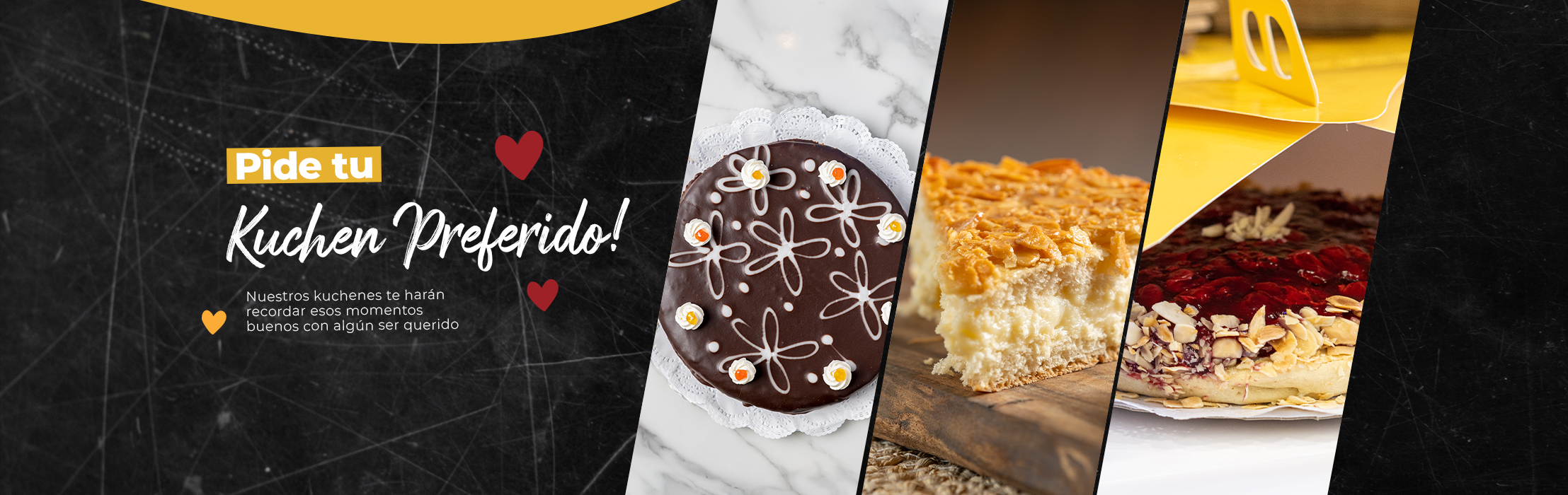 Banner fuchen Kuchen Quesillo Mini - Endulzado